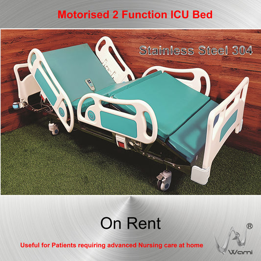 Motorised 2 Function ICU Bed on Rent